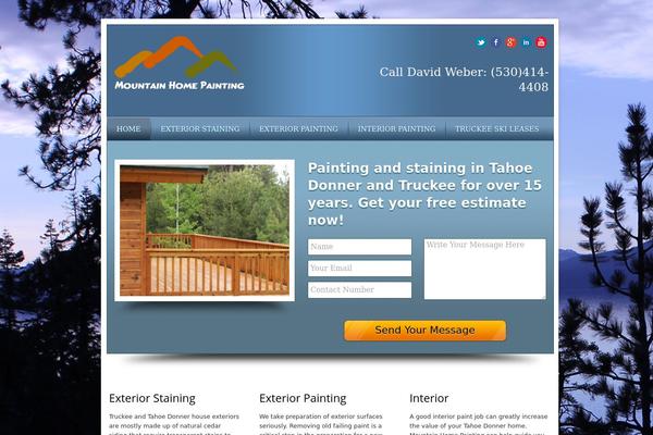 Local Business theme site design template sample