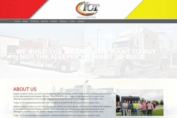 Ultimatum theme site design template sample