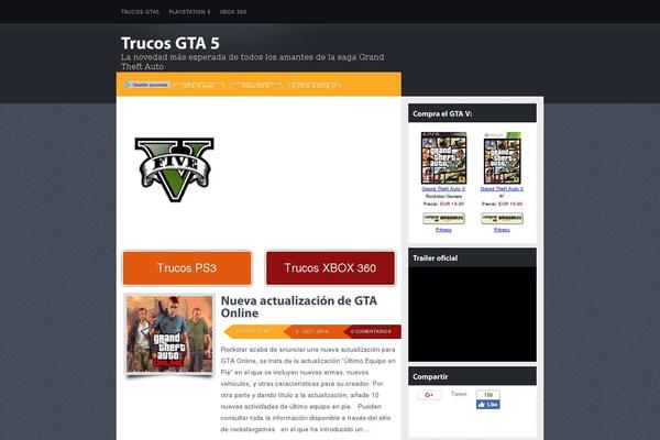 Vulcan theme site design template sample