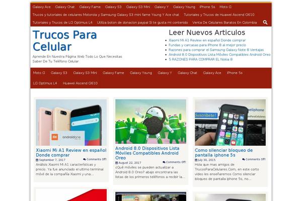 Skacero Lite theme site design template sample