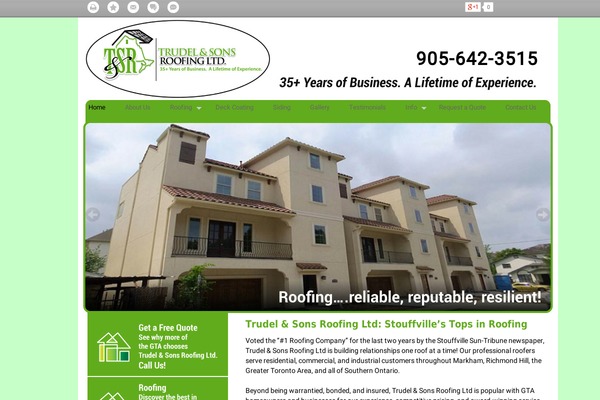 trudelandsons.com site used Theme1612