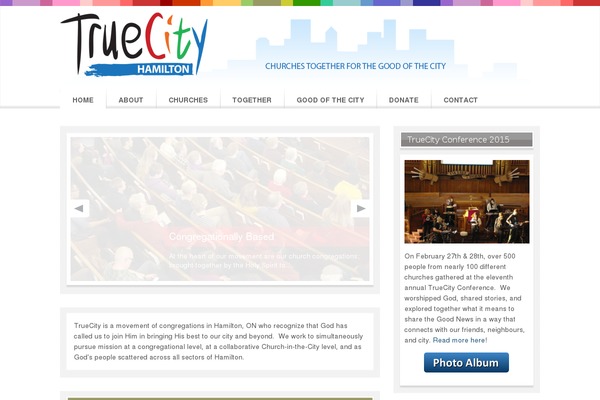 Continuum theme site design template sample