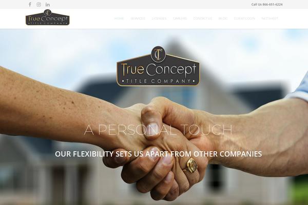 Unicon theme site design template sample