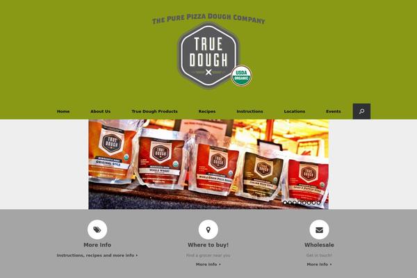 Vantage theme site design template sample