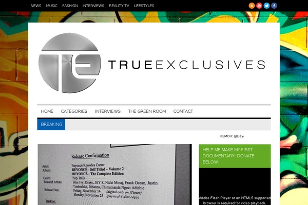Hades theme site design template sample