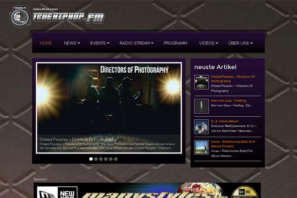 Site using Lbg-audio6-html5-shoutcast_history plugin