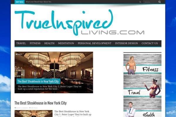 Jarida theme site design template sample