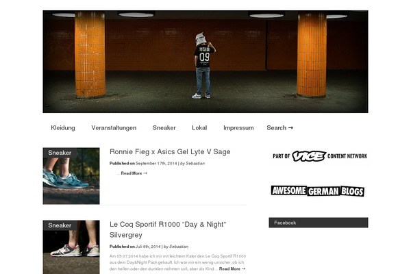 Perfetta theme site design template sample