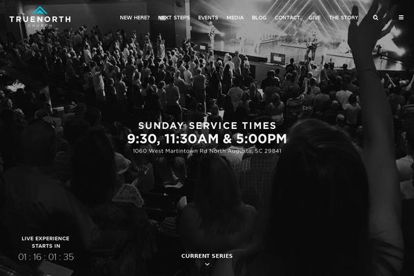 Tnc theme site design template sample