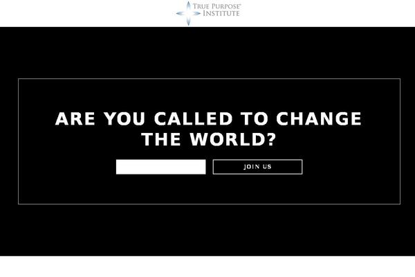 truepurposeinstitute.com site used Truepurposeinstitute