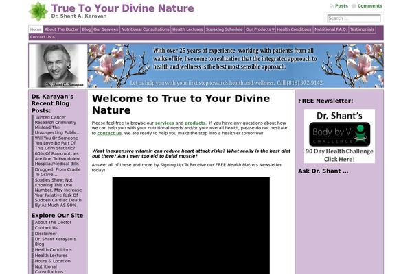 Site using Featured Content Gallery plugin