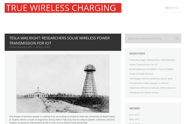 truewirelesscharging.com site used Cafe