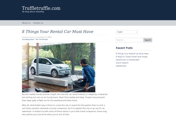 Big City theme site design template sample