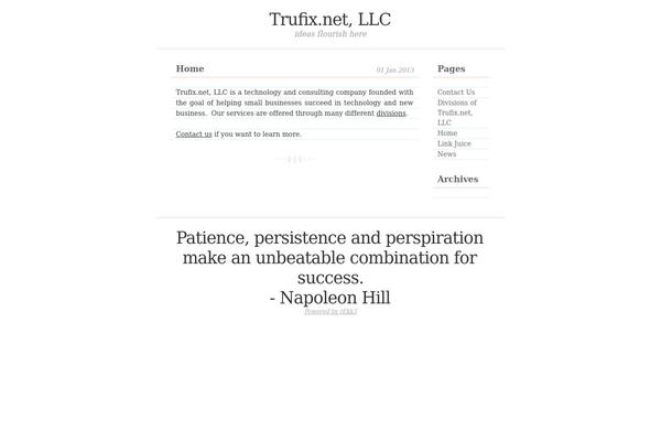 trufix.net site used Dear Diary