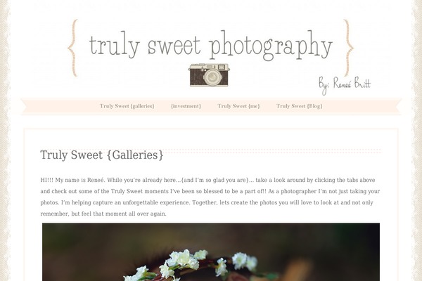 Whisper theme site design template sample