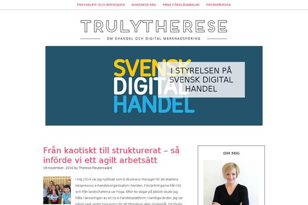 Jacqueline theme site design template sample
