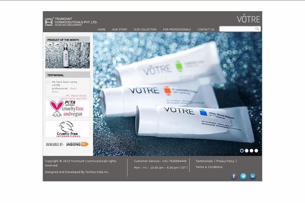 trumount.com site used Votre