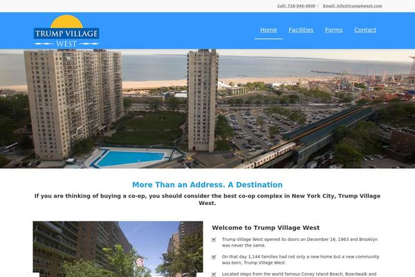 Envision theme site design template sample
