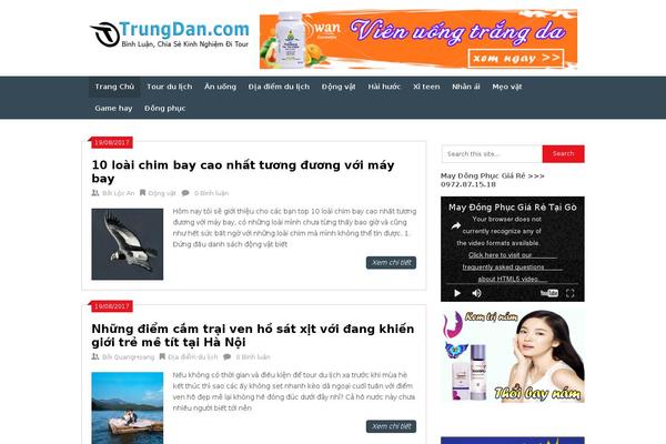 Blocksy theme site design template sample