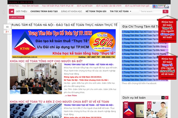 trungtamketoan.com.vn site used Wpblue