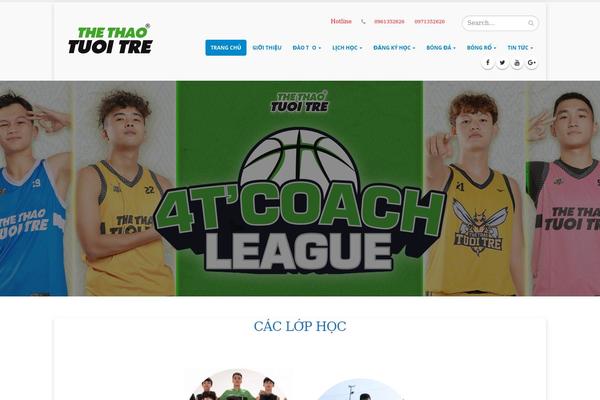 Porto theme site design template sample