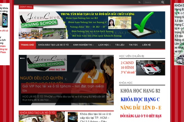 Jarida theme site design template sample