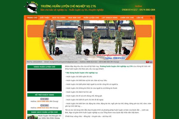 truonghuanluyencho.com site used Huanluyencho