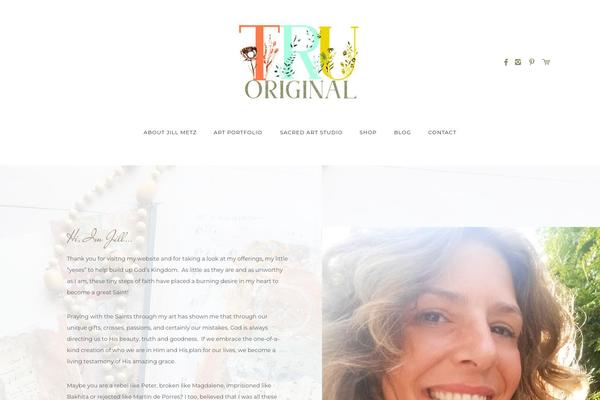 Oshine theme site design template sample