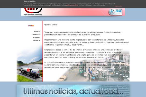 Site using Advanced post slider plugin