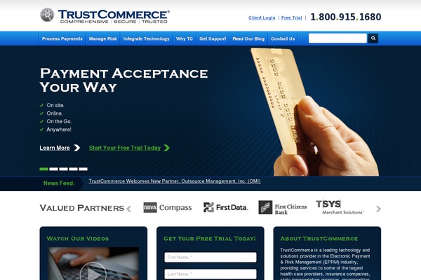 trust theme websites examples