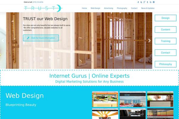Beaver Builder theme site design template sample