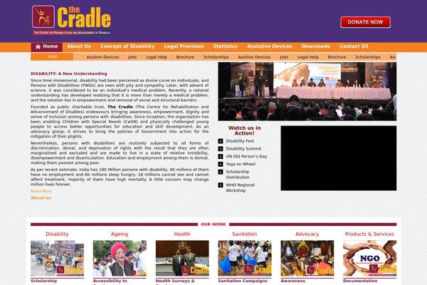 Charity Hub v1.05 theme site design template sample