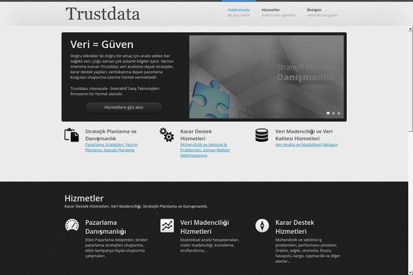 Spark theme site design template sample