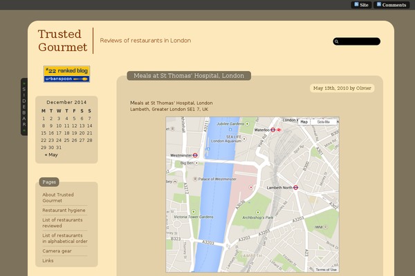 Site using Google Maps Anywhere plugin