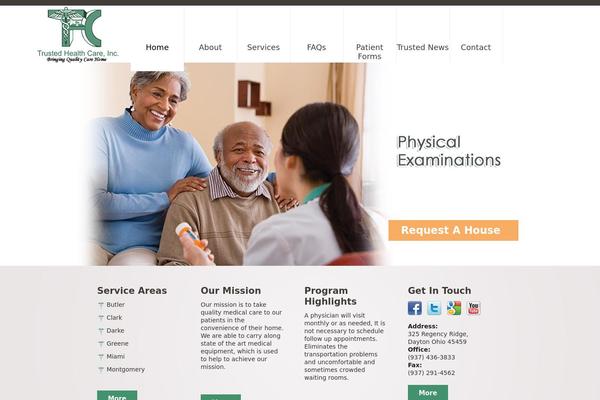 trustedhealthcareinc.com site used Thc