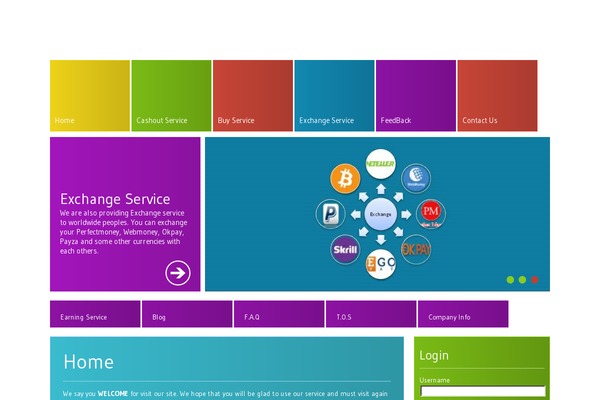 Metroblog theme site design template sample