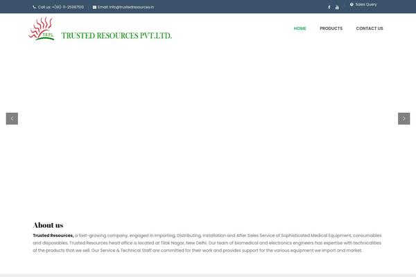 Site using Themesflat plugin