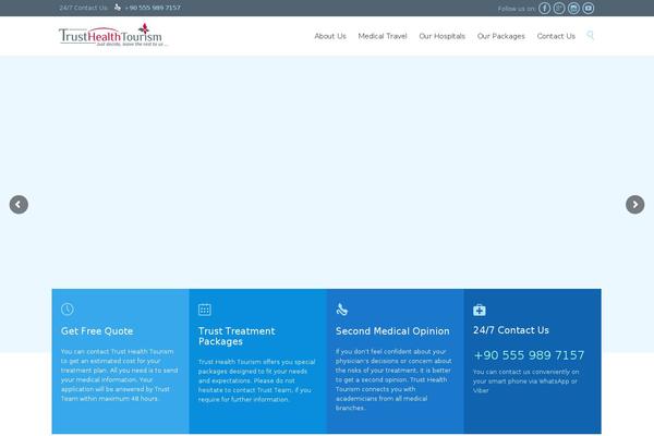 HealthCenter theme site design template sample