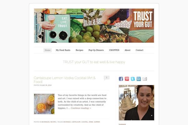 Forever theme site design template sample