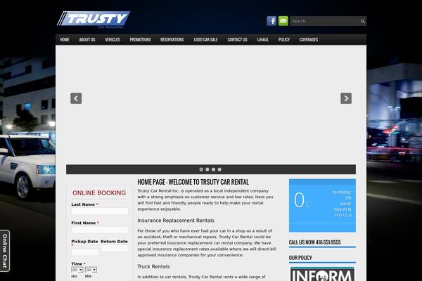 trustyrental.com site used Suvtown