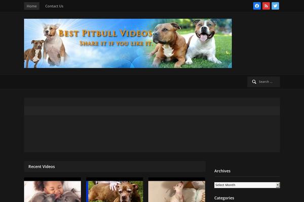 Videozoom theme site design template sample