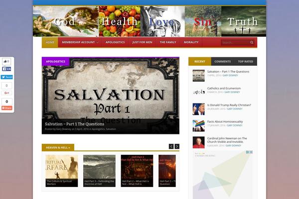 Fearless theme site design template sample