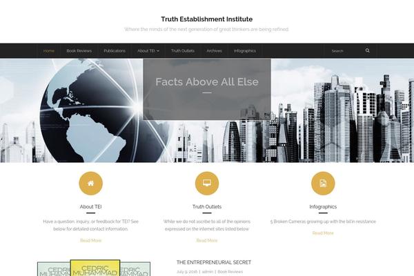 Tonic theme site design template sample