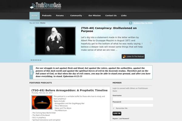 Skeptical theme site design template sample