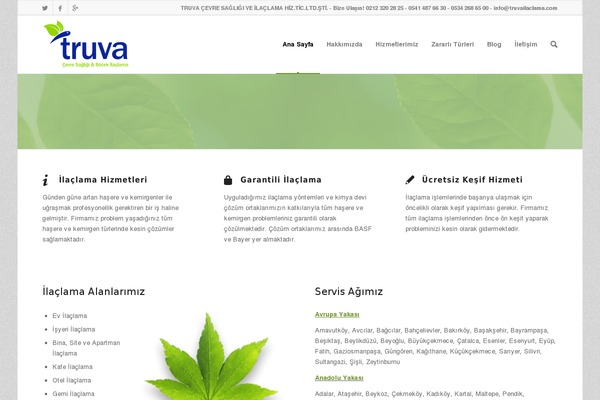 Enfold theme site design template sample