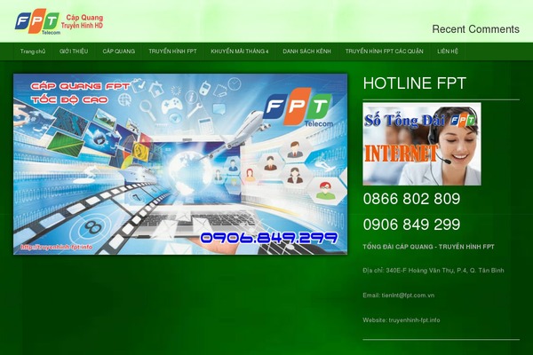 Site using Dbox 3D Slider Lite plugin