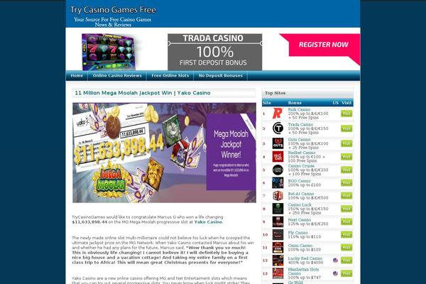 Site using rtSocial plugin