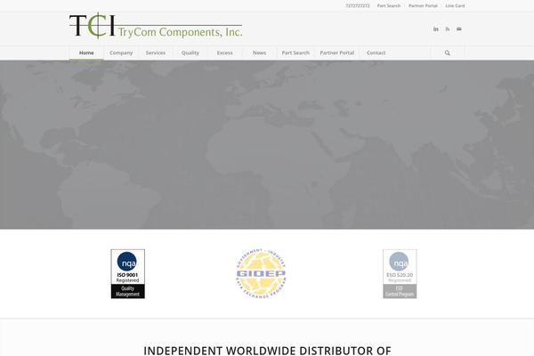 Enfold 2 theme site design template sample