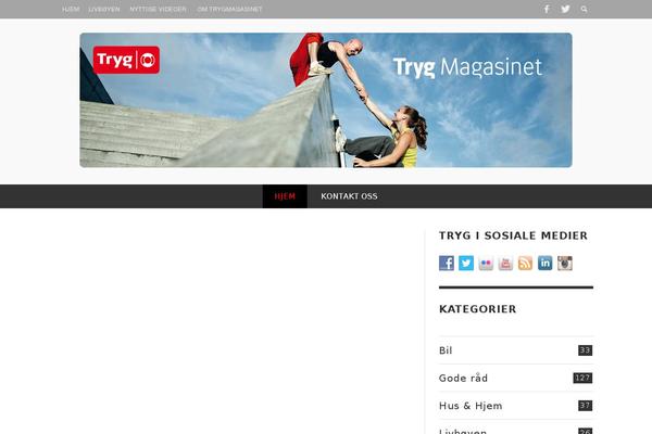 PRESSO theme site design template sample