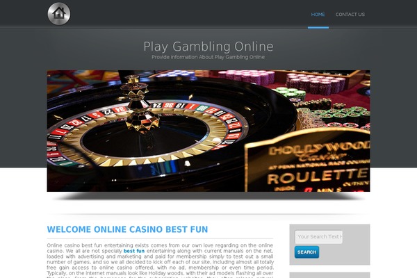 Simplify theme site design template sample